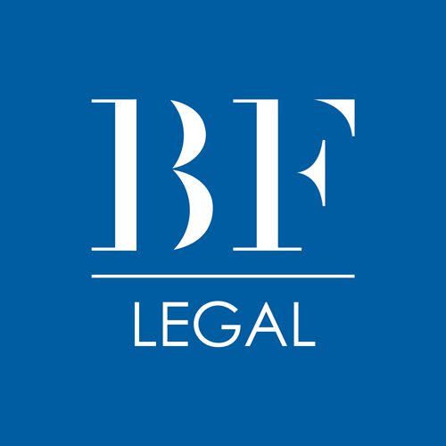 Logotipo Estudio Jurídico BF Legal.